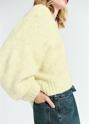 East jumper Heather Chick Yellow American Vintage 